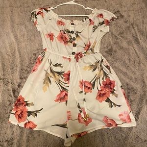 Floral Romper